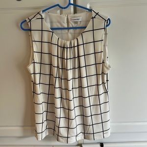 Calvin Klein, women’s tank style blouse, size, XL